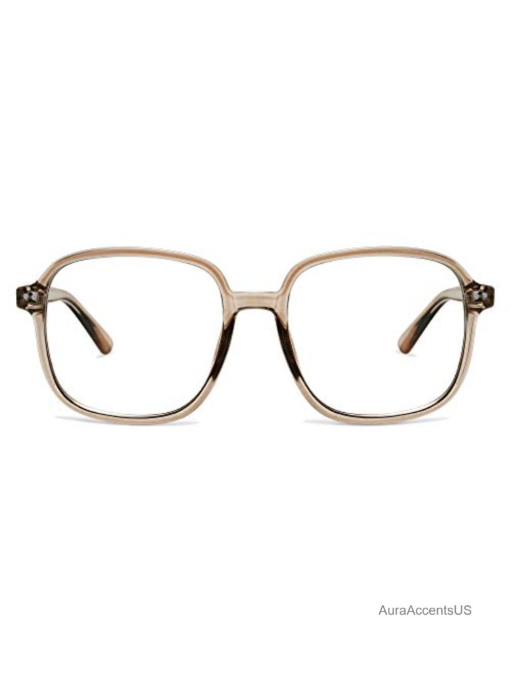 Oversized Square Blue Light Blocking Glasses TR90 Computer Eyewear
